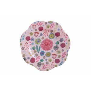 Overbeck and Friends Melamine plate Lilly-Rose small