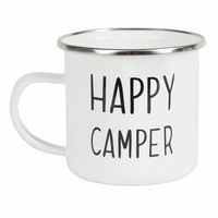 Sass & Belle Mug Enamel Happy Camper