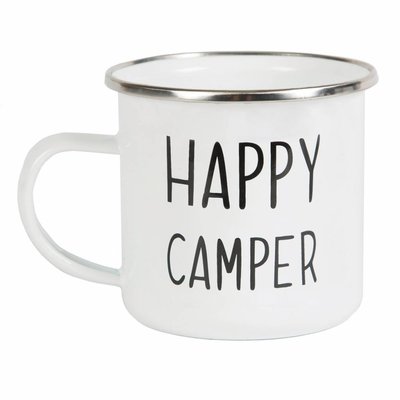 Sass & Belle Mug Enamel Happy Camper