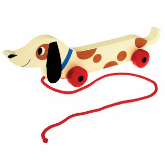 Rex London Pull Toy Charlie the Sausage