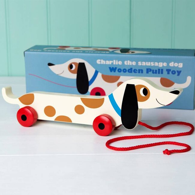 Pull Toy Charlie the Sausage