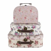 Sass & Belle Cases Vintage Rose Set of 3