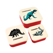 Rex London Snack Boxes set of 3 Prehistoric Land