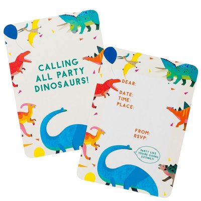 Talking Tables Einladungskarten Party Dinosaur