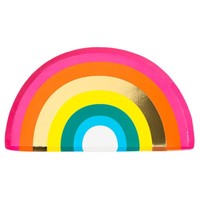 Talking Tables Paper Plate Rainbow shaped