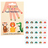 Rex London Nagel-Sticker Colourful Creatures