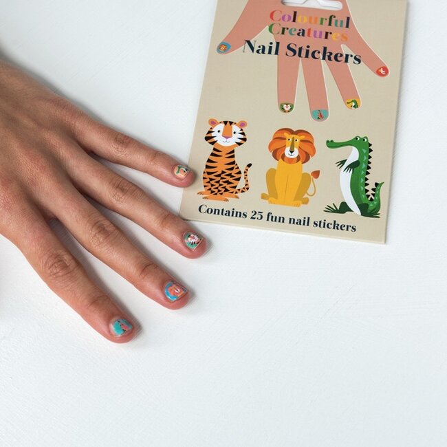 Nagel-Sticker Colourful Creatures