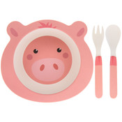 Kindergeschirr Set Bamboo Pig