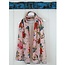 Scarve Cotton Pink Floral
