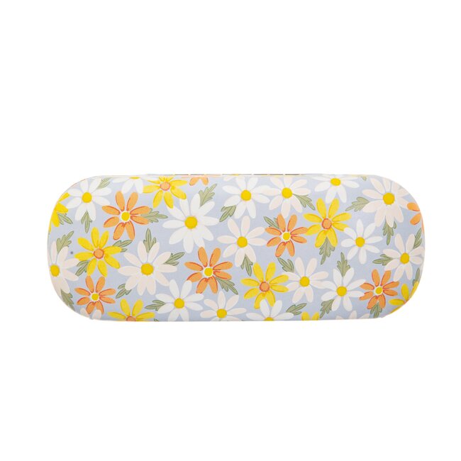 Glasses case Blue Daisy