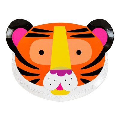 Talking Tables Paper Plate Animal Face Shaped