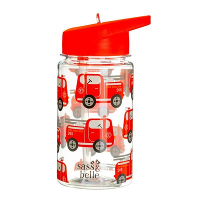 Sass & Belle Water bottle Fire Engine