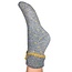 Socks Woolmix extra thick Spotty Grey/Yellow