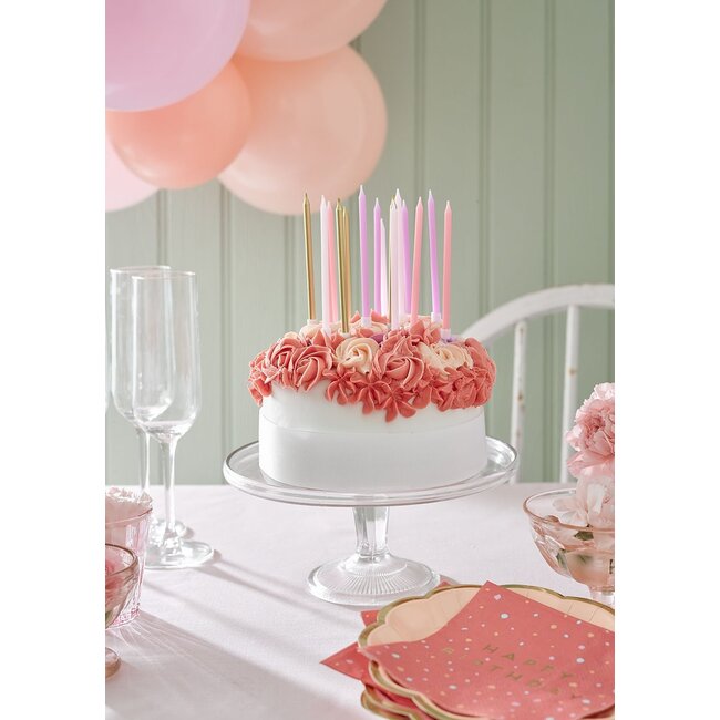 Birthday Candles rose/gold