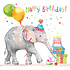 Paperproducts Design Paper Napkins Birthday Elephant