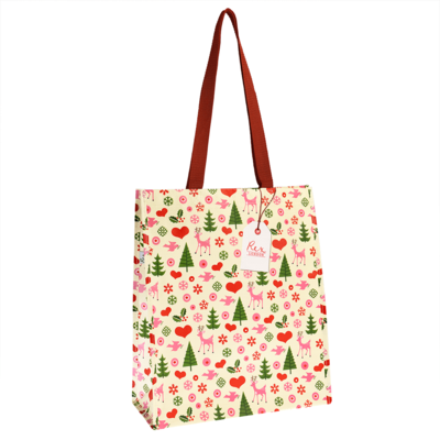 Rex London Shopping bag 50's Christmas