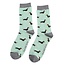Männer-Socken Bamboo Little Sausage Dogs mint