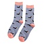 Socks Bamboo Little Sausage Dogs blue