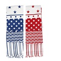 CGB Giftware Tea towel Stars/Stripes Set of 3 assorti