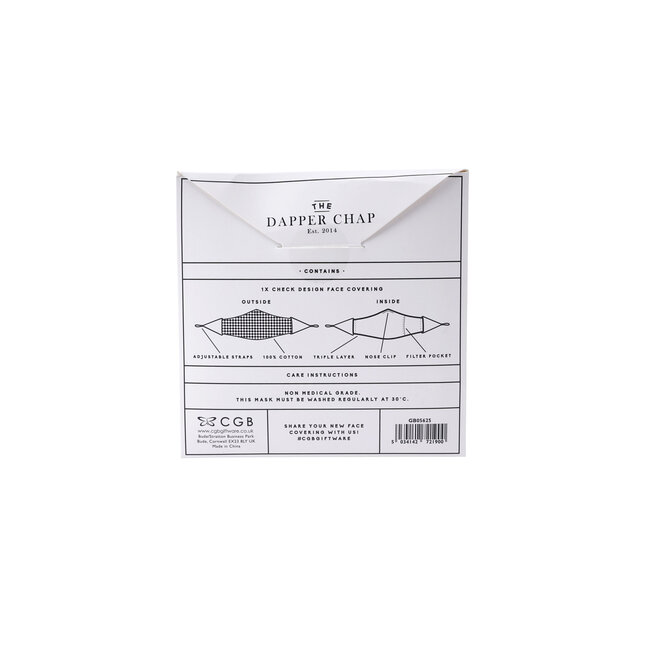 Face Mask Cotton with filter pocket W&R dusky pink