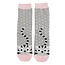 Miss Sparrow Socks Bamboo Kitty & Spots grey