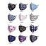 M&K Collection Schutzmaske Baumwolle mit Filterfach Set 11 assorti