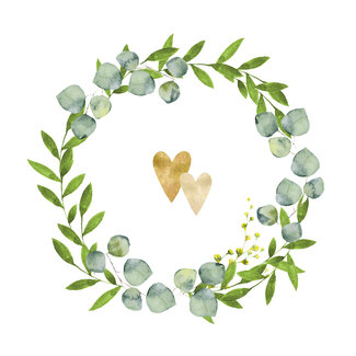 Paperproducts Design Papierservietten Two Hearts