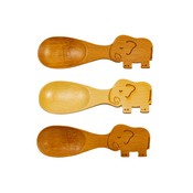 Sass & Belle Bamboo Spoons Elephant Set of 3