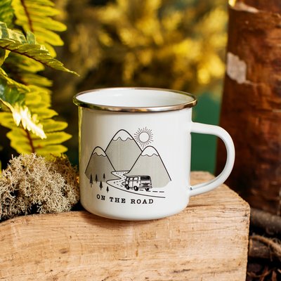 Sass & Belle Mug Enamel On the Road