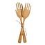 Salad Servers Bamboo Set of 2