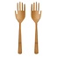 Salad Servers Bamboo Set of 2