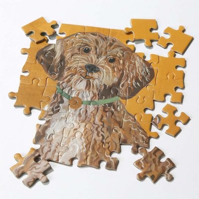 Talking Tables Puzzle  double-sided Dog Pooch