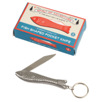 Rex London Pocket Knife and Keyring Fish