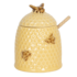 Clayre & Eef Honey jar with spoon of bees