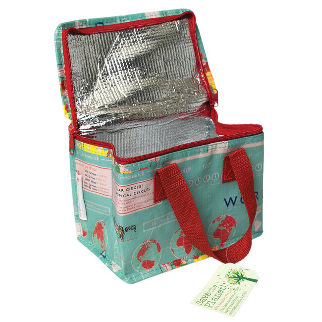 Lunch-Tasche World Map
