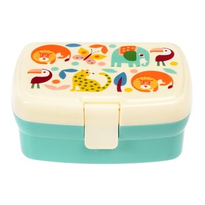 Rex London Lunchbox with tray Wild Wonders