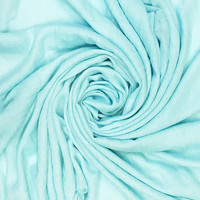 Pure & Cozy Scarf Cotton / Modal baby blue