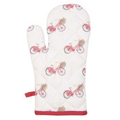 Clayre & Eef Ofenhandschuh Bicycle