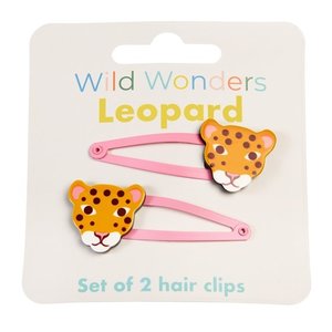 Rex London Hair clips Leopard