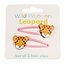 Rex London Haarspangen Leopard