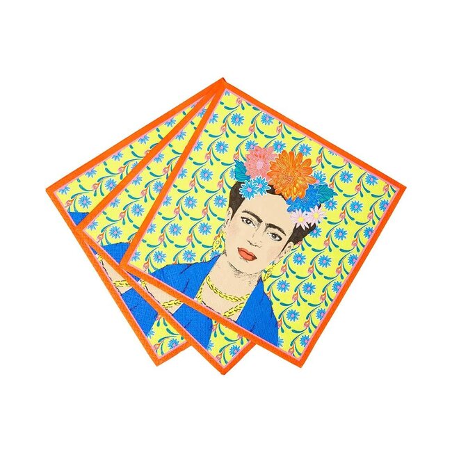 Paper Napkins Eco Boho Frida 20-Pack