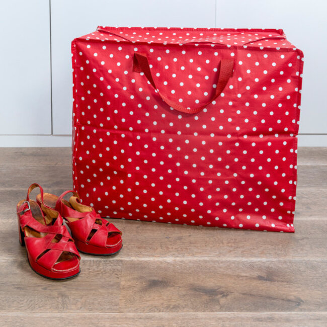 Jumbo bag / Storage bag Red Dots