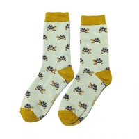 Miss Sparrow Socken Bamboo Turtle duck egg