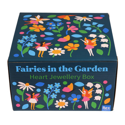 Rex London Jewellery box Fairies in the Garden Heart