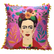 Talking Tables Kissen Frida Kahlo pink
