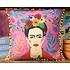 Talking Tables Kissen Frida Kahlo pink