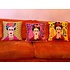 Talking Tables Cushion Frida Kahlo pink