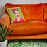 Talking Tables Cushion Frida Kahlo yellow new