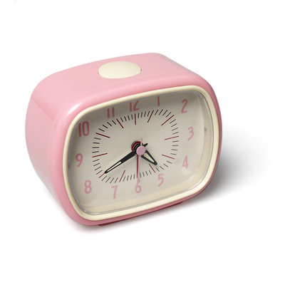 Rex London Retro Clock pink