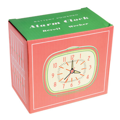 Rex London Retro Clock pink